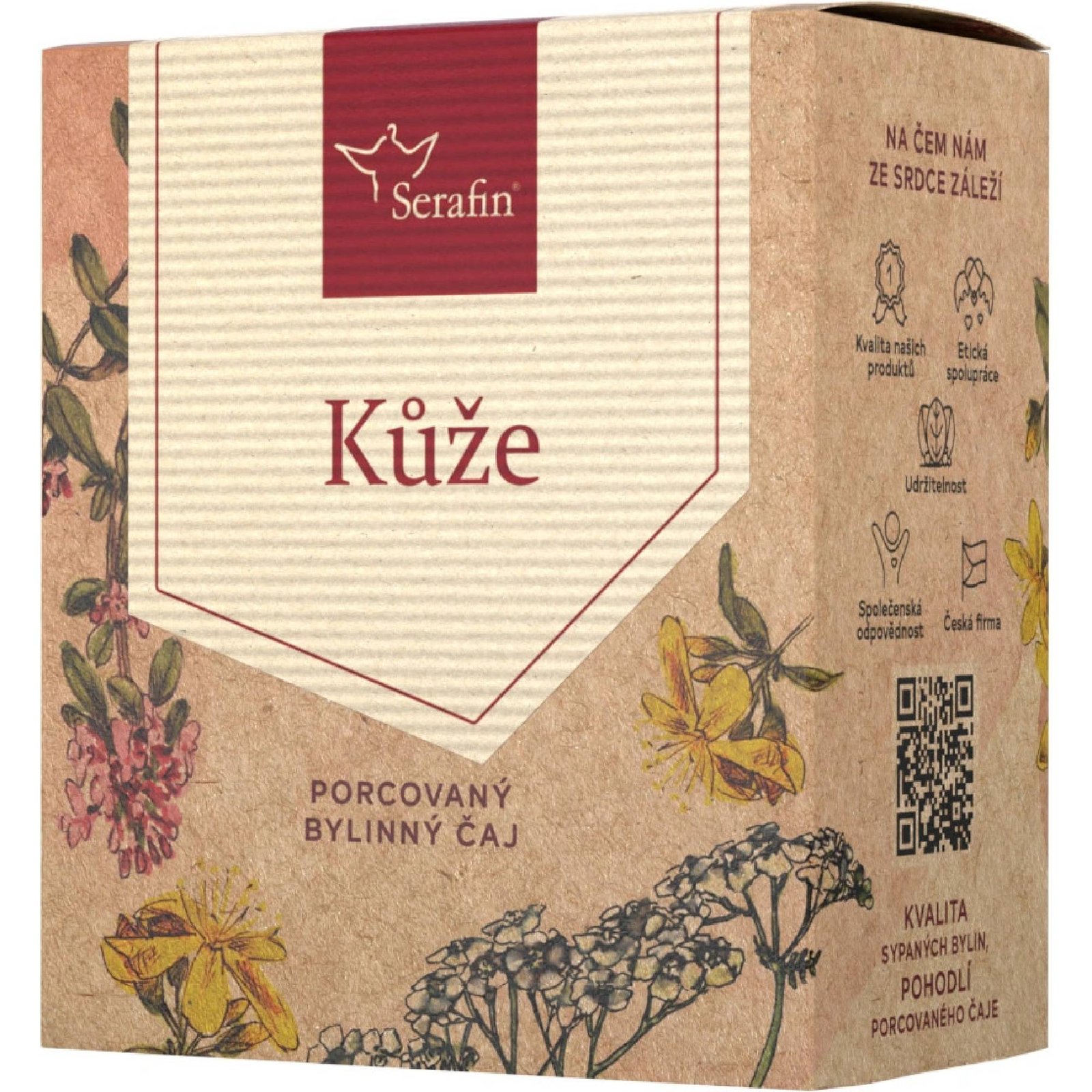 Serafin Kůže porcovaný čaj 38 g